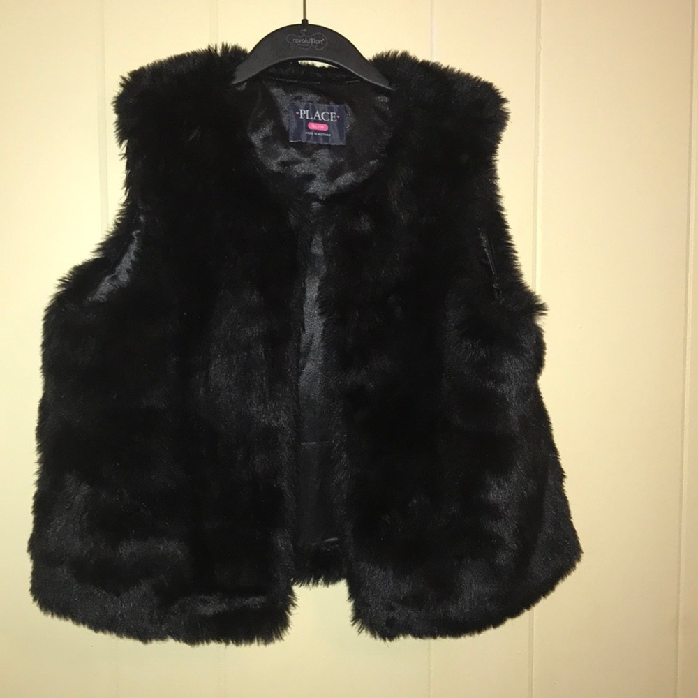 Faux Fur Girl’s Vest